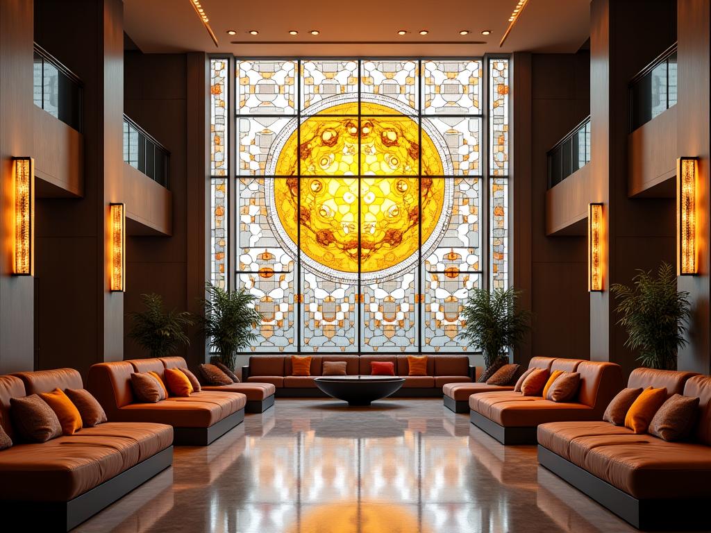 Vitrales en arquitectura contemporánea para hoteles